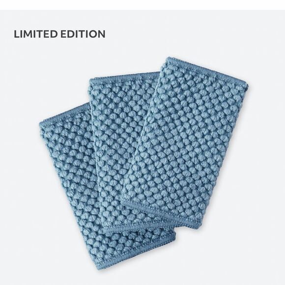 Norwex Counter Cloths Light Blue Set of 3 NWT - Picture 1 of 10